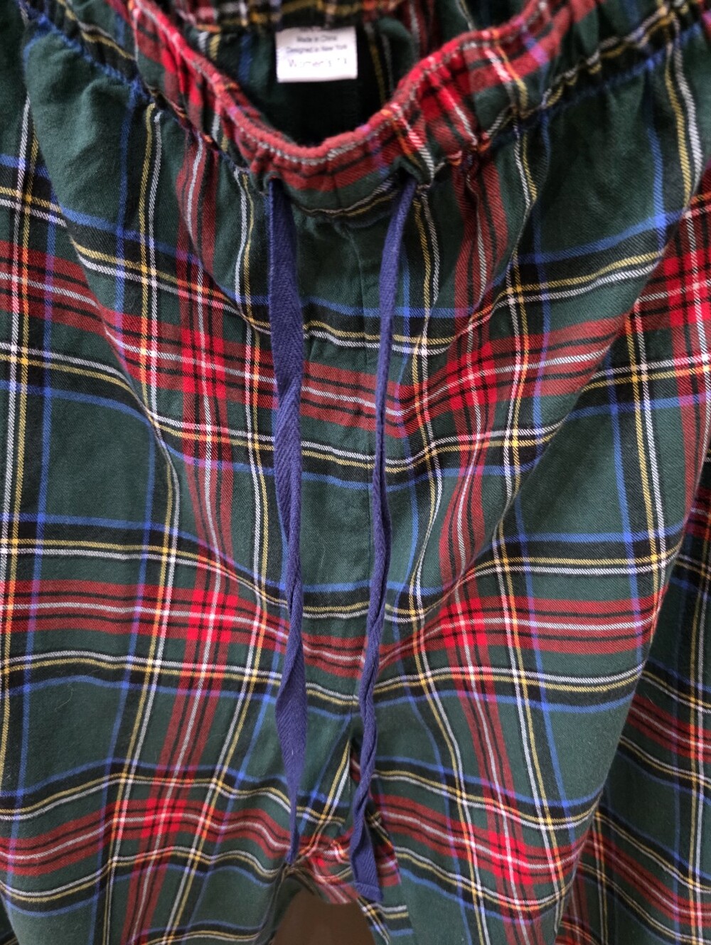 Petite Plume Women's Plaid Brushed Twill Pajama Set 1X Kensington Tartan - Picture 9 of 14